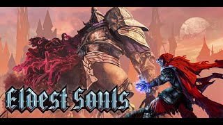 Eldest Souls  PS5  Español  Una rush boss con alma soulslike [upl. by Aketahs]