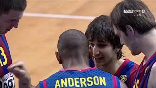 EUROLEAGUE 2011 playoff quarterfinals  Barcelona vs Panathinaikos game 2 [upl. by Karlow]