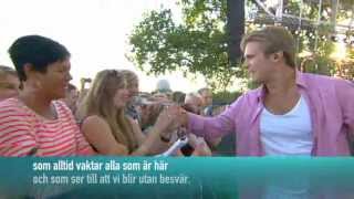 Basshunter  Boten Anna live Allsång På Skansen [upl. by Nolak777]