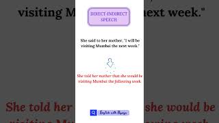 Master Direct amp Indirect Speech in Just 10 Seconds 🗣️Ep 13 [upl. by Dnomayd]