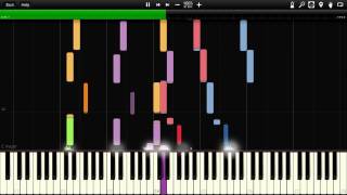 National Anthem  Indonesia Synthesia Piano MIDI [upl. by Novla]