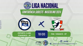 LIGA NACIONAL  CONFERÊNCIA SUDESTE MASCULINO [upl. by Buell]