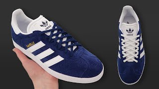 HOW TO DIAMOND LACE ADIDAS GAZELLE BEST WAY [upl. by Eceinal]