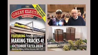 Pete Waterman  Great Electric Train Show Milton Keynes 2024  Interview and Preview [upl. by Secnarfyram]