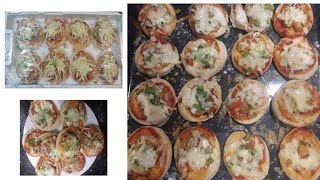 How to Make Mini Pizzas at Home  Easy Freezable Mini Pizza Ninis Kitchen [upl. by Heng]