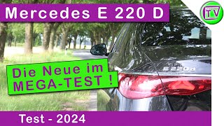 Mercedes E220 D AMG Line Advanced Limousine Test 2024  EKlasse Review und Fahrbericht [upl. by Duwe150]