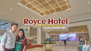 Royce Hotel and Casino Clark Pampanga  Hotel and Room Tour  Ube amp Cheese Ensaymada [upl. by Darice296]