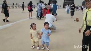 chuseok festival in south Korea lets enjoy with me chuseok southkorea [upl. by Aviv]