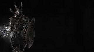 Dark Souls  BLACK KNIGHT At Undead Parish [upl. by Akirret]