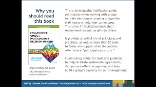 A review of the Facilitators Guide to Participatory DecisionMaking [upl. by Pulchi]