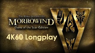 The Elder Scrolls III Morrowind  4K60 AI Enhanced  Longplay Full Game Main Quest Walkthrough [upl. by Bearce690]