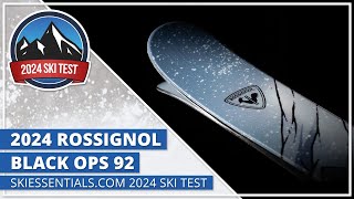 2024 Rossignol Black Ops 92  SkiEssentialscom Ski Test [upl. by Oravla]