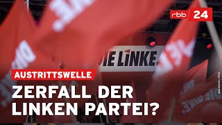 Berliner Linke in der Krise Droht der Zerfall der Partei [upl. by Weig]