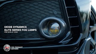 Diode Dynamics Elite Series Fog Lamps for 1621 Honda Civic [upl. by Ytomit]