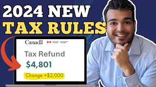 Accountant Explains CPA Tax Changes in 2024 You NEED to Know TFSA RRSP FHSA CPP amp More [upl. by Madaih677]