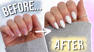 NAGEL ROUTINE 🤩💅🏼 DIY perfekte Nägel schnell amp einfach [upl. by Anirual]