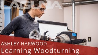 Ashley Harwood Learning Woodturning  Laguna Tools [upl. by Kingston]