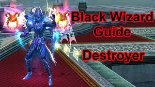 Black Wizard Skill Guide  Destroyer  Dekaron Class Guide [upl. by Ariane]