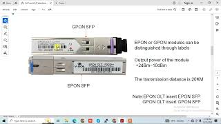 Explain OLT and ONT interface and connection  How to design FTTH Network [upl. by Debee]