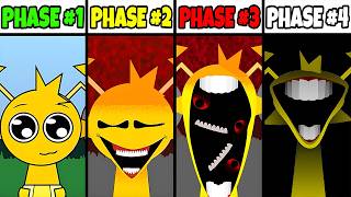 Incredibox  Sprunki Retake Phase 1 Vs Phase 2 Vs Phase 3 Vs Phase 4 [upl. by Ameline]