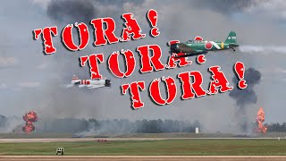 Tora Tora Tora Commemorative Air Force  Full Demonstration with Narration [upl. by Saideman672]