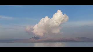 Taal Volcano UPDATE TODAY Philippines 🇵🇭 taal taalvolcano taalvolcanoupdate philippines volcano [upl. by Vanya899]