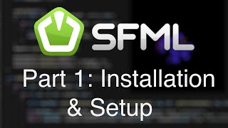 C SFML Tutorial Installation [upl. by Clovah134]