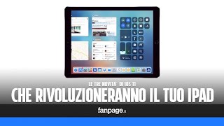 Le tre novità di iOS 11 che rivoluzioneranno il tuo iPad [upl. by Bywoods]