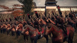 Dismounted Katana Cavalry  Total War Against All Odds [upl. by Letniuq214]