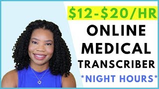 Online Transcriber Jobs night hours  Online Remote WorkAtHome Jobs August 2019 [upl. by Gavrah]