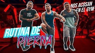 Farid Naffah  Rutina de pierna quotfilosóficaquot retomando el gym ft César The Fit amp John WG [upl. by Suissac]