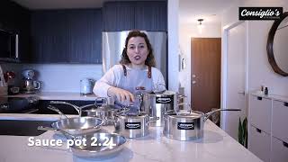 Demeyere Atlantis 10 Piece 7 Layer Cookware Set Unboxing [upl. by Oirramaj]