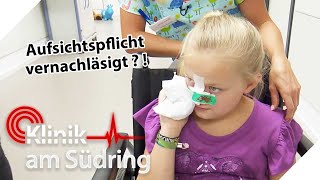 Nasenbruch ​🤕​🥺​👃🏻 Mia 5 muss OPERIERT werden  Klinik am Südring  SAT1 [upl. by Akimet]