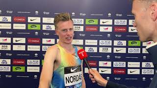 Narve Nordås don’t sleep on him 349 mile  London Diamond League 2024 [upl. by Llesig]