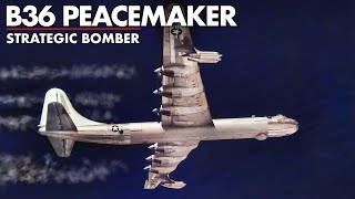 B36 Peacemaker  Convairs massive American strategic bomber  Upscaled video [upl. by Mun]