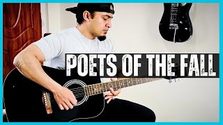 Poets of the Fall  Cradled in Love  Acoustic Guitar Cover [upl. by Doran]