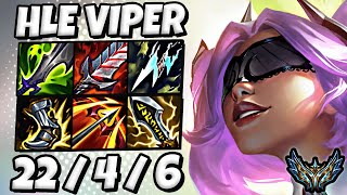 HLE Viper Zeri vs Jinx ADC  Triple Kill  Korea Challenger Patch 146 ✅ [upl. by Nohj362]