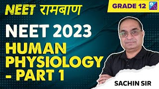 Human Physiology  One Shot  Part 1  NEET 2023  Biology  Sachin Sir [upl. by Barhos]