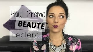 Haul promo beauté leclerc [upl. by Tella]