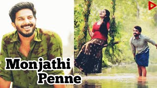 Monjathi penne unnimaye song  DQ  Maniyarayile Ashokan  Malayalam movie song [upl. by Borgeson486]