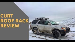 Curt Manufacturing Modular Roof Rack Review [upl. by Bartholomew231]