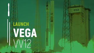 Flight VV12 – Aeolus  Vega Launch  Arianespace [upl. by Notfa]