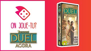 Comment Jouer à 7 Wonders Duel Agora  Règles  Critique  On JoueTu [upl. by Anuska]