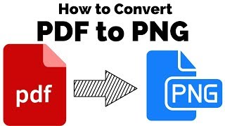 How to Convert PDF to PNG  Free [upl. by Mattias]