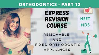 express revision  orthodontics part 12 [upl. by Robison993]