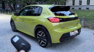 New PEUGEOT 208 48V HYBRID 2024 FACELIFT  EVENING POV test drive in the city [upl. by Tommy]