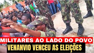 MOÇAMBIQUE MILITARES EM NAMPULA ESTÁ AO LADO DO POVO 15112024 [upl. by Ahsyen]