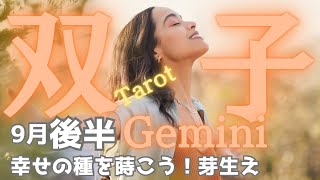 【双子座 9月後半】幸せの種を蒔こう🎉自分のお庭を、愛、希望、夢ポジティブなエネルギーで満たして❤️タロットリーディング [upl. by Alberic]