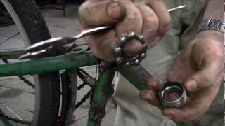 How to Take Apart and Service the Bottom Bracket on a Bicycle [upl. by Thaddus]