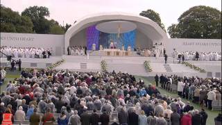 Pope Benedict XVI holds Mass in Birmingham [upl. by Gilligan]